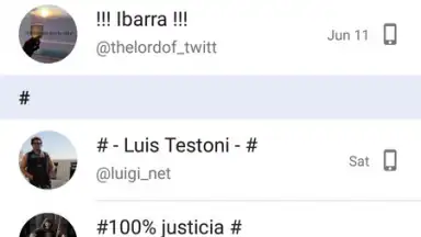 Capture d'écran de Aquila Messenger for Twitter 5