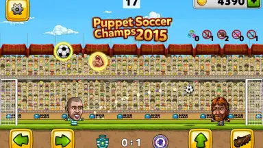 Capture d'écran de Puppet Soccer Champions 2015 7