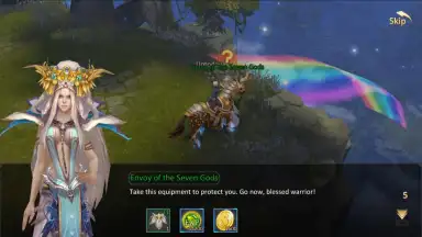 Capture d'écran de Armored God 5