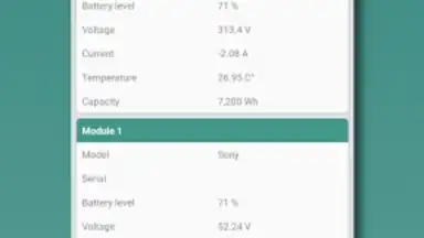 Capture d'écran de Photovoltaic Monitor 10