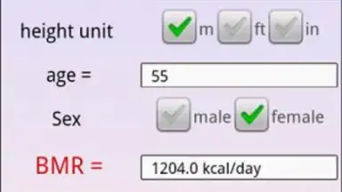 Capture d'écran de Health Calculator 3