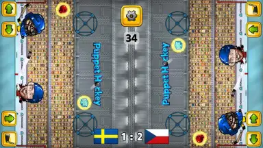 Capture d'écran de Puppet Hockey 1