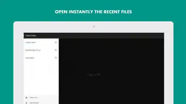 Capture d'écran de Turbo Editor 7