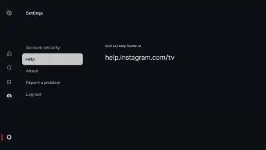 Capture d'écran de Instagram for TV 8