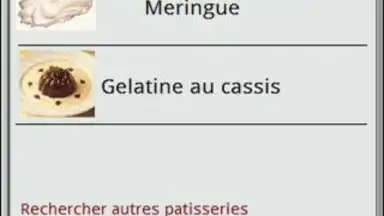 Capture d'écran de Recettes patisseries 2