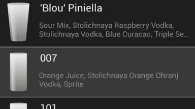Capture d'écran de Mixology™ Drink Recipes 1