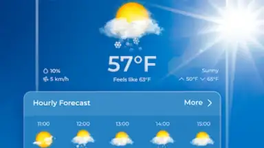 Capture d'écran de Live Weather Widget & Radar 12