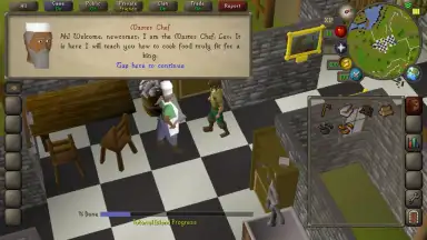 Capture d'écran de Old School RuneScape 4