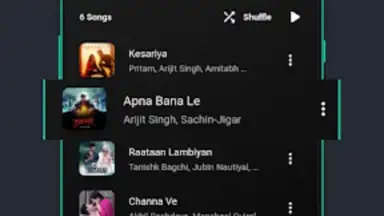Capture d'écran de Musify-Online Music Player 5