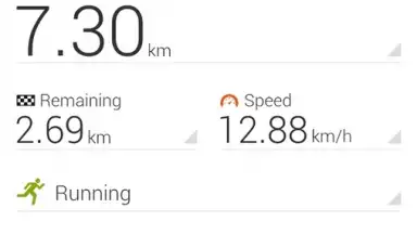 Capture d'écran de Endomondo Sports Tracker 4