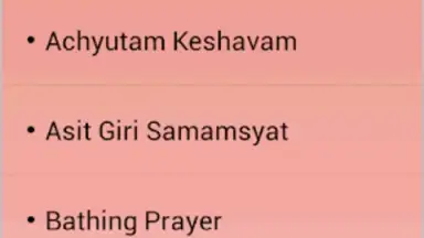 Capture d'écran de Daily Hindu Prayers 2