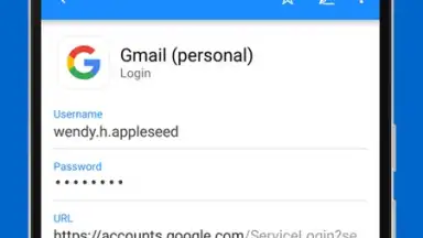 Capture d'écran de 1Password 7
