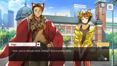 Capture d'écran de NEKOPARA - Catboys Paradise 2