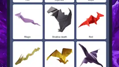 Capture d'écran de Origami dragons 7