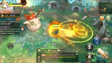 Capture d'écran de Tales of Wind 9