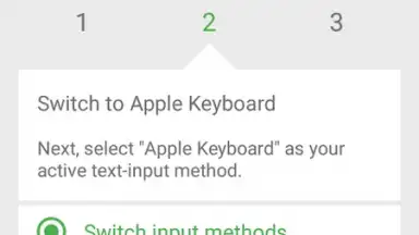 Capture d'écran de Apple Keyboard 3