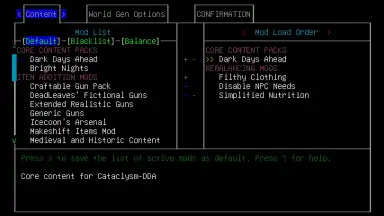 Capture d'écran de Cataclysm: Dark Days Ahead 2