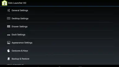 Capture d'écran de Holo Launcher HD 3