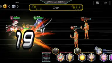 Capture d'écran de Symphogear XD UNLIMITED 9