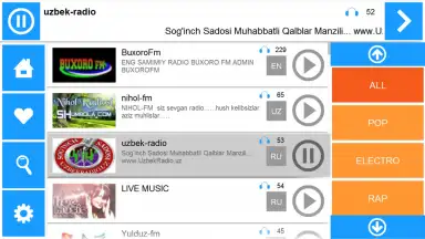 Capture d'écran de Volnorez Radio 9