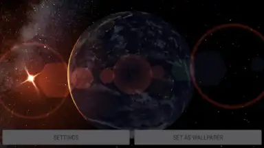 Capture d'écran de Earth Planet 3D live wallpaper 4