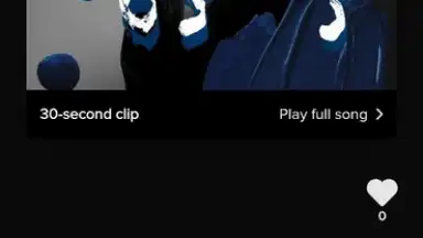 Capture d'écran de TikTok Music 10