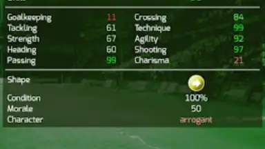 Capture d'écran de True Football 3 6
