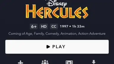 Capture d'écran de Disney+ 7