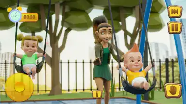 Capture d'écran de Twins Baby Mother Daycare Game 7