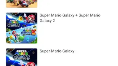 Capture d'écran de Nintendo Store 3