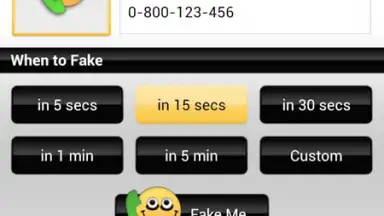 Capture d'écran de Fake Me A Call 7