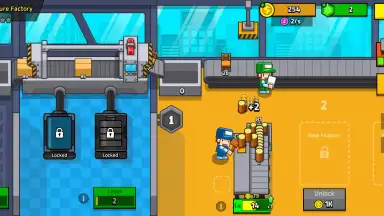 Capture d'écran de My Factory Tycoon 4