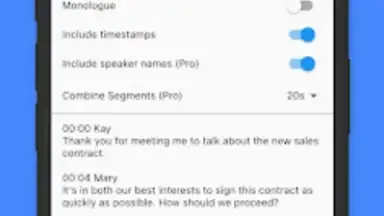 Capture d'écran de SoundType AI: Speech To Text 4