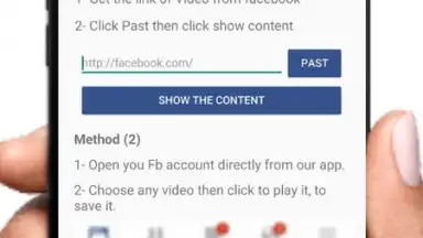 Capture d'écran de Easy Download Video For Facebok 2