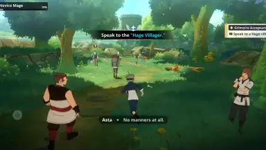 Capture d'écran de Black Clover M 8