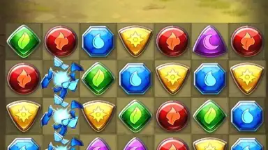 Capture d'écran de Dragon Strike: Puzzle RPG 2