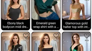 Capture d'écran de AI Dress Up 13