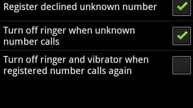 Capture d'écran de Unknown Call Info. 6