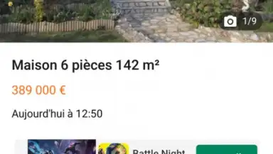 Capture d'écran de Leboncoin 1