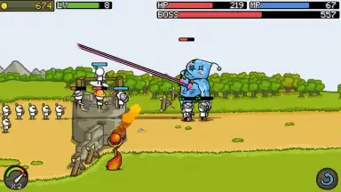 Capture d'écran de Grow Castle 3