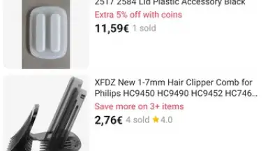 Capture d'écran de AliExpress 4
