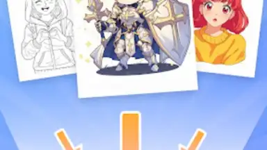 Capture d'écran de Draw Anime 2