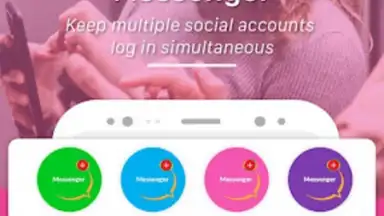 Capture d'écran de Messenger for All Message Apps 3