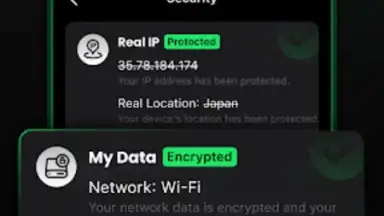 Capture d'écran de SafeShell VPN - Fast & Secure 1