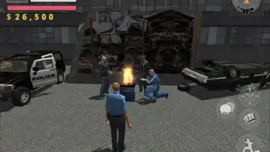 Capture d'écran de Police Cop Simulator. Gang War 10