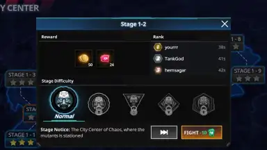 Capture d'écran de Cyber Fighters 12
