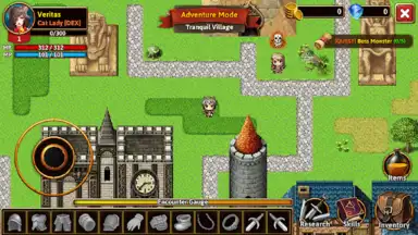 Capture d'écran de The Dark RPG: 2D Pixel Game 11