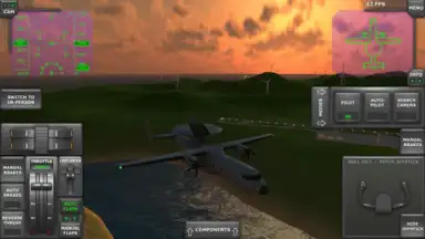 Capture d'écran de Turboprop Flight Simulator 9