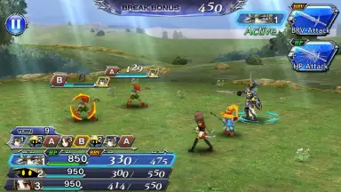 Capture d'écran de DISSIDIA FINAL FANTASY OPERA OMNIA 4