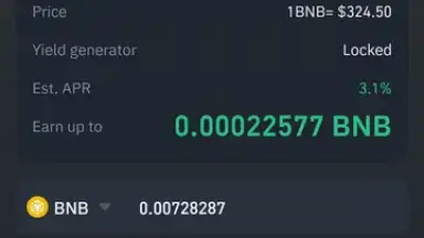Capture d'écran de Binance 9